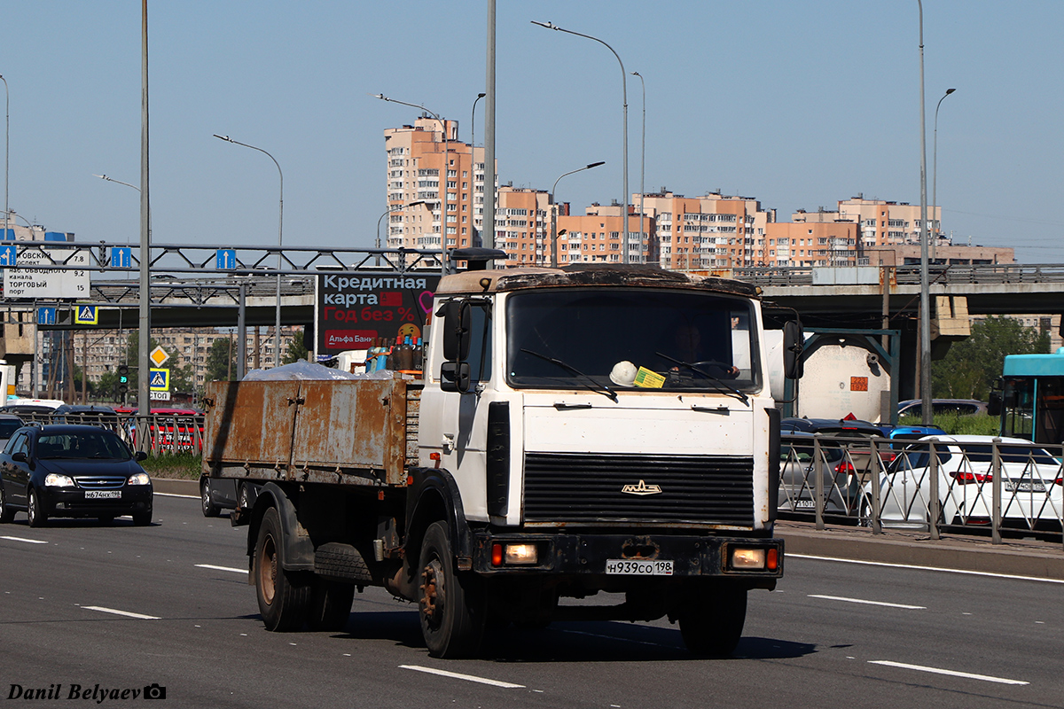 Санкт-Петербург, № Н 939 СО 198 — МАЗ-533603