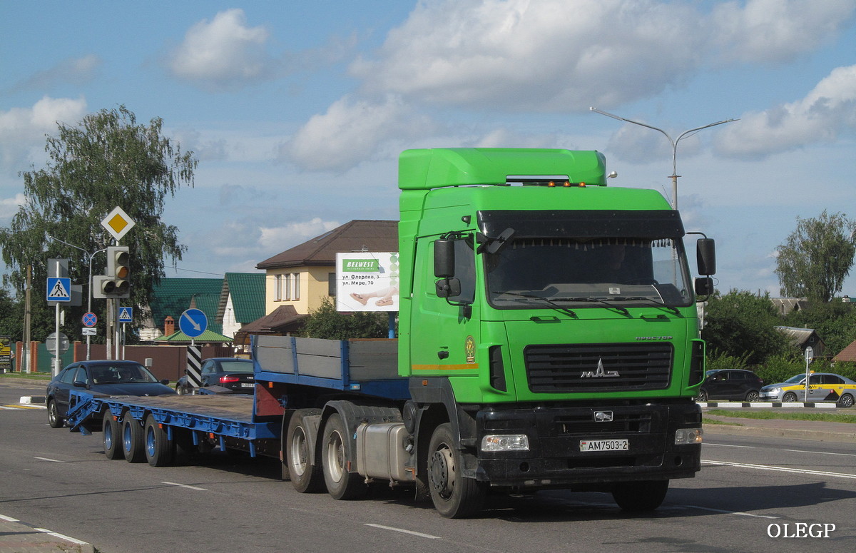 Витебская область, № АМ 7503-2 — МАЗ-6430 (общая модель)