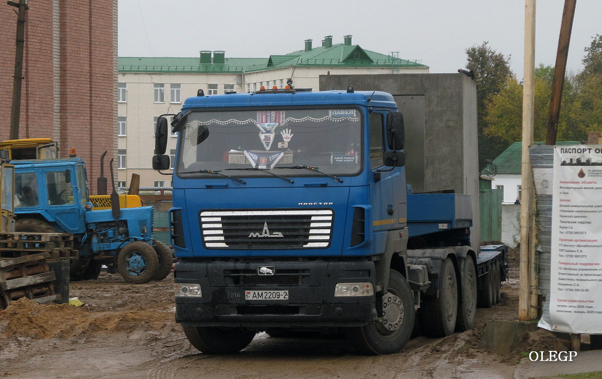 Витебская область, № АМ 2209-2 — МАЗ-6430 (общая модель)