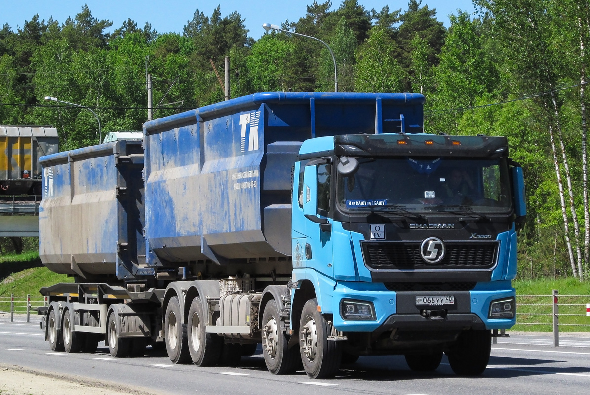 Калужская область, № Р 066 УУ 40 — Shaanxi Shacman X3000 SX3318