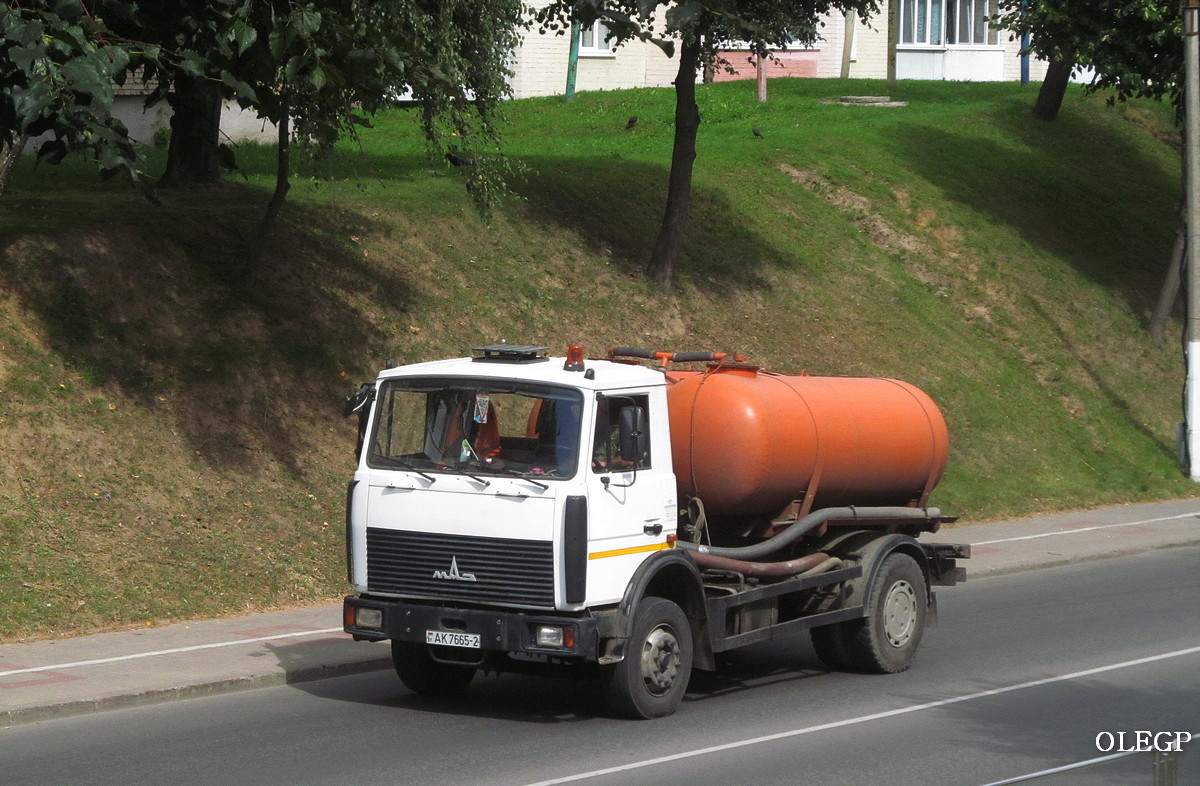 Витебская область, № АК 7665-2 — МАЗ-5337 (общая модель)