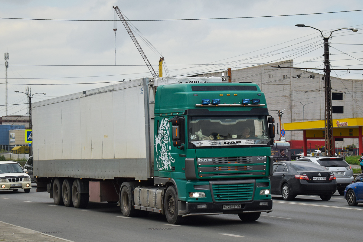 Алтайский край, № А 725 ТТ 122 — DAF XF95 FT