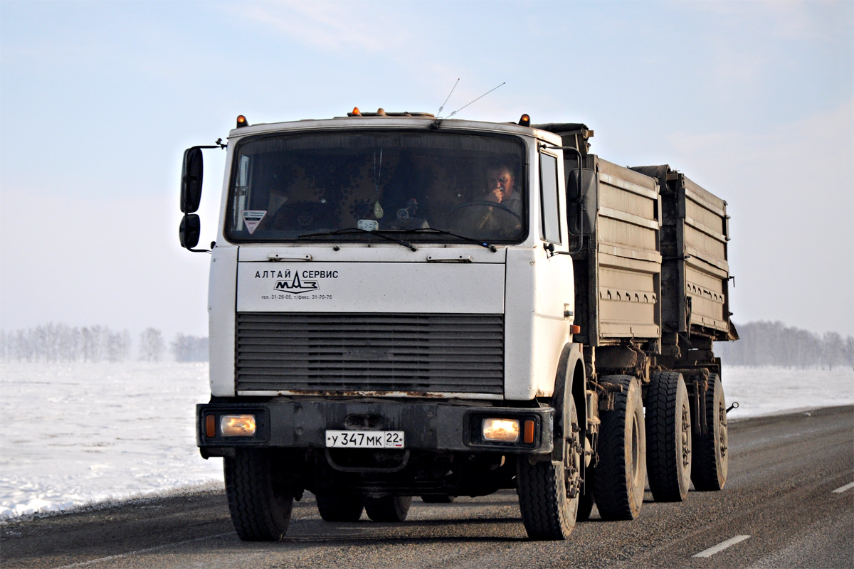 Алтайский край, № У 347 МК 22 — МАЗ-555102 Алтайский край, № У 347 МК 22 — МАЗ-555102