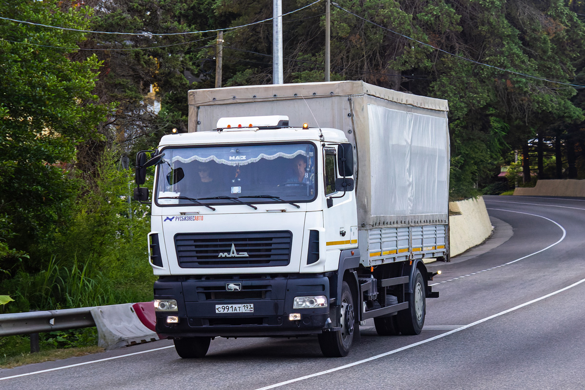 Краснодарский край, № С 991 АТ 193 — МАЗ-5340B5