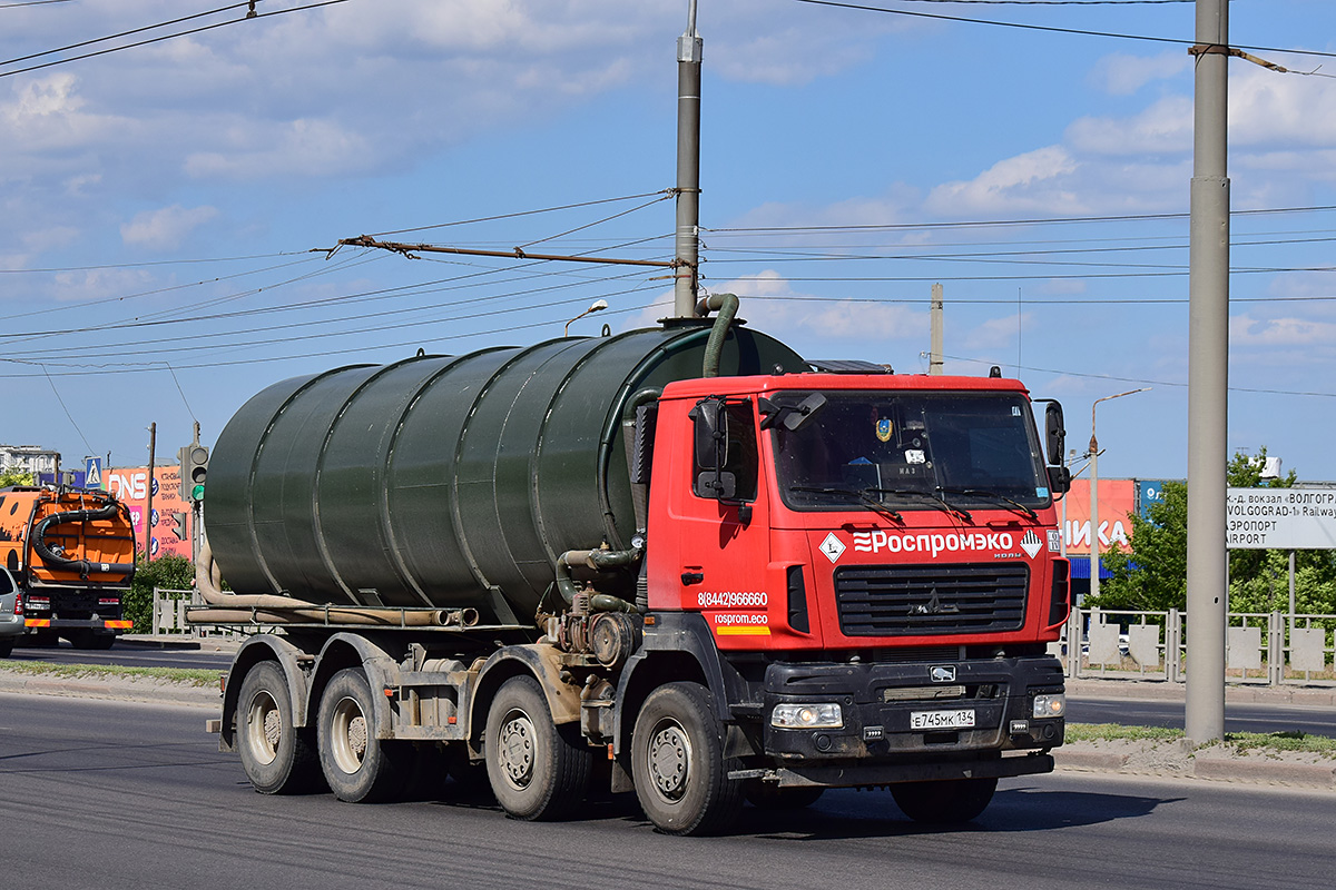 Волгоградская область, № Е 745 МК 134 — МАЗ-6516C9