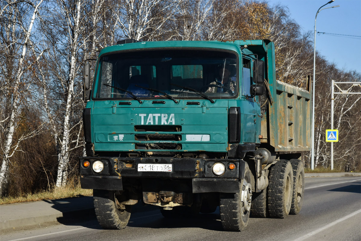 Тюменская область, № Н 018 ТО 86 — Tatra 815-250S01