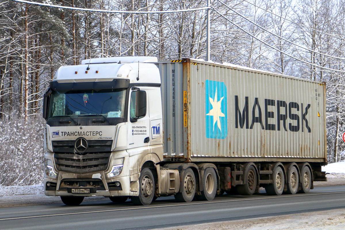 Санкт-Петербург, № К 238 МК 198 — Mercedes-Benz Actros '18 2545 [Z9M]