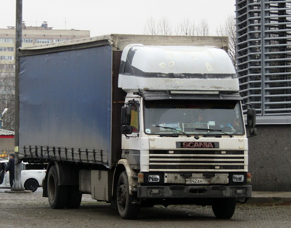 Псковская область, № Т 842 АН 750 — Scania (II) P82M