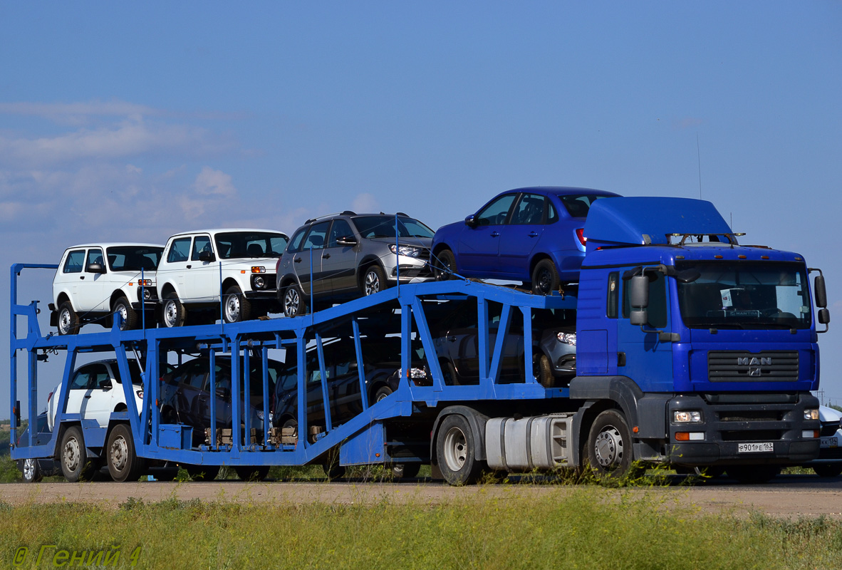 Самарская область, № Р 901 РЕ 163 — MAN TGA 18.350