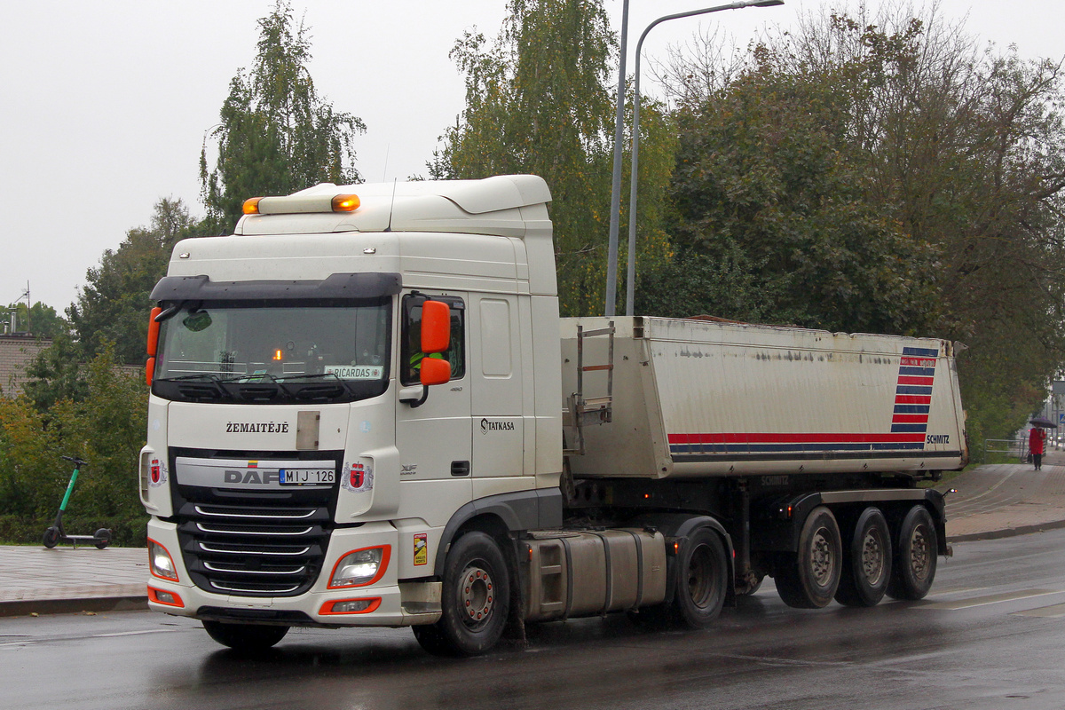 Литва, № MIJ 126 — DAF XF Euro6 FT