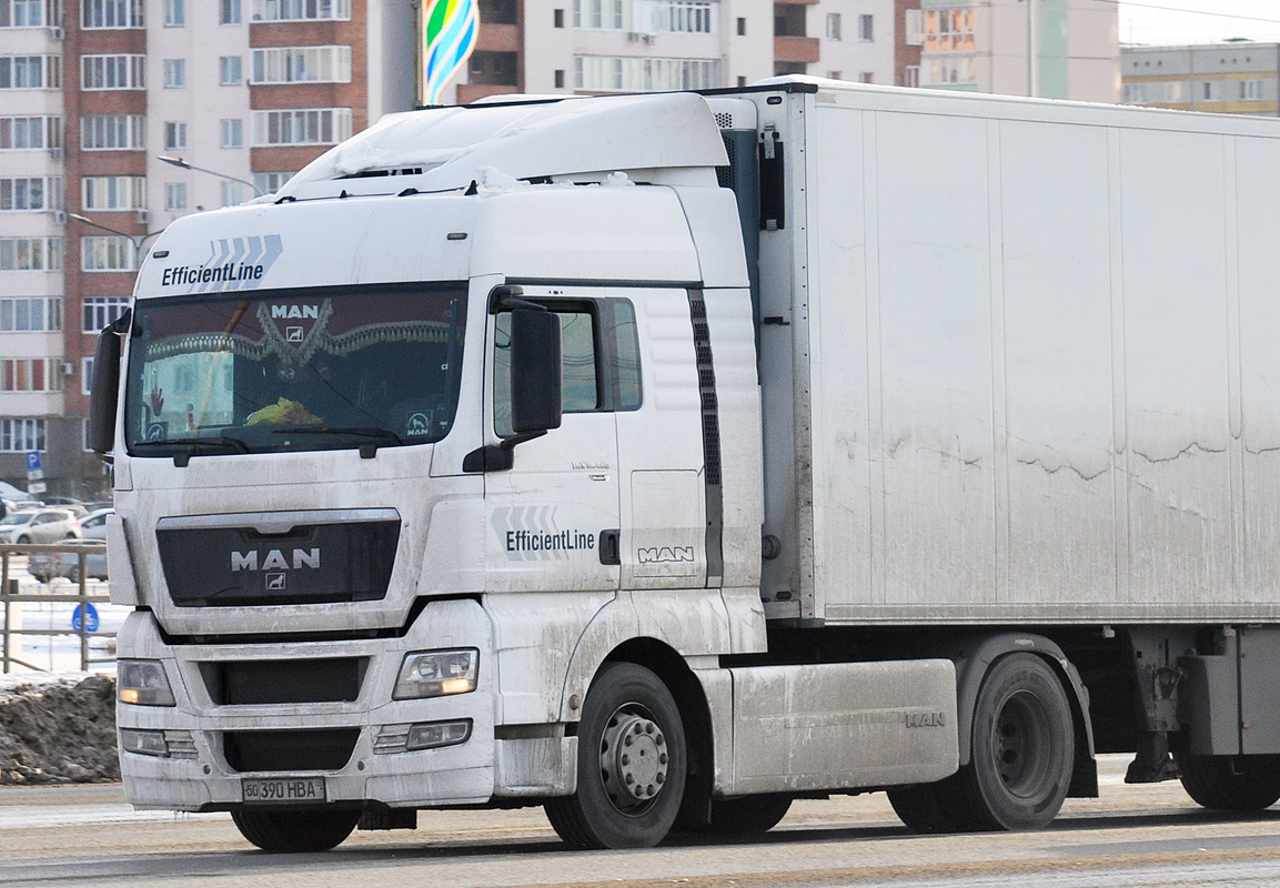 Узбекистан, № 50 390 HBA — MAN TGX ('2007) 18.480