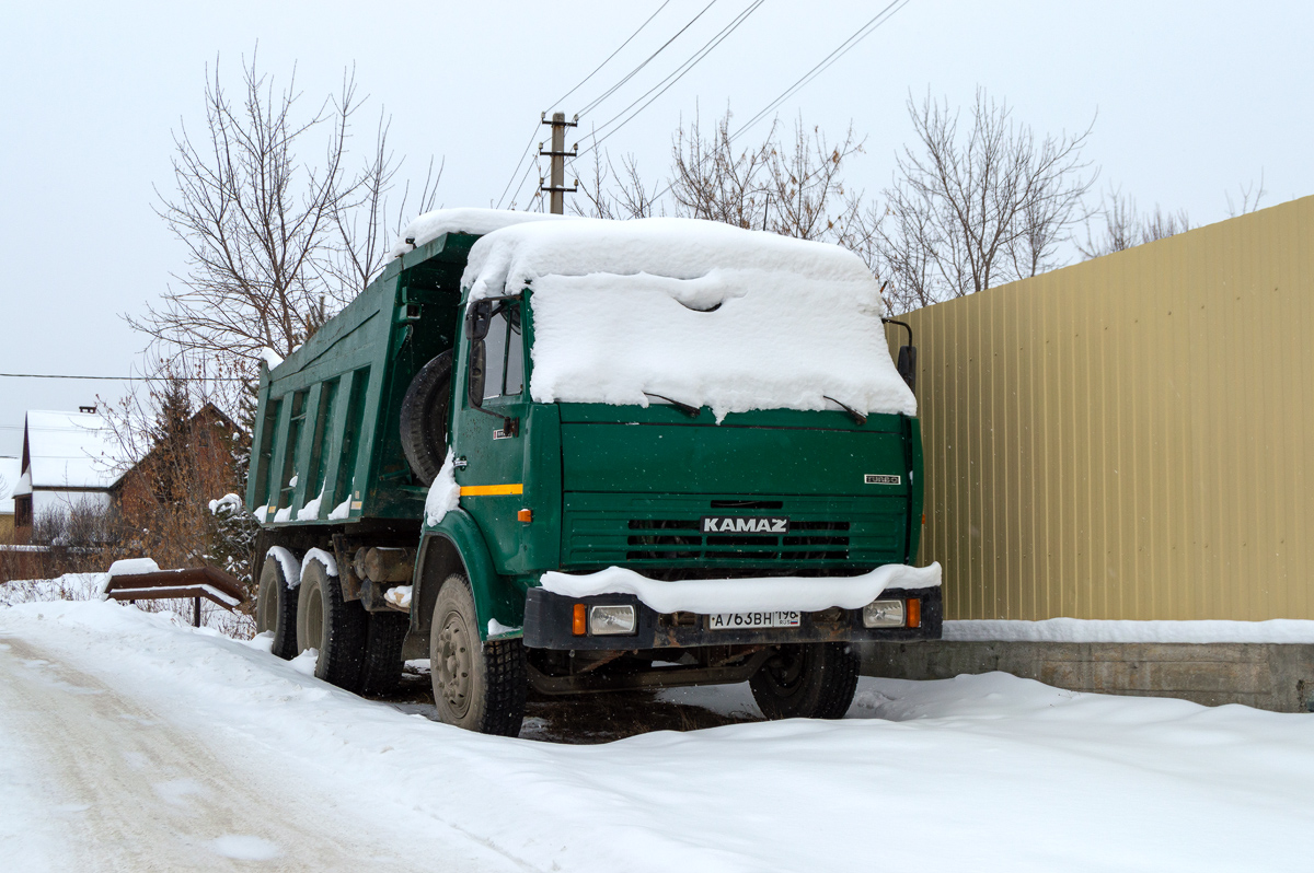 Свердловская область, № А 763 ВН 196 — КамАЗ-65115-01 [65115A]