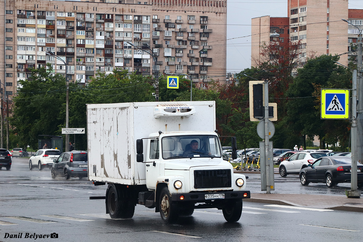 Санкт-Петербург, № В 335 НН 178 — ГАЗ-33096