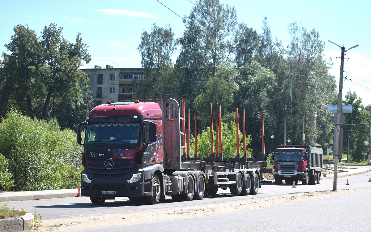 Тверская область, № В 176 ТЕ 69 — Mercedes-Benz Actros '18 2645 [Z9M]