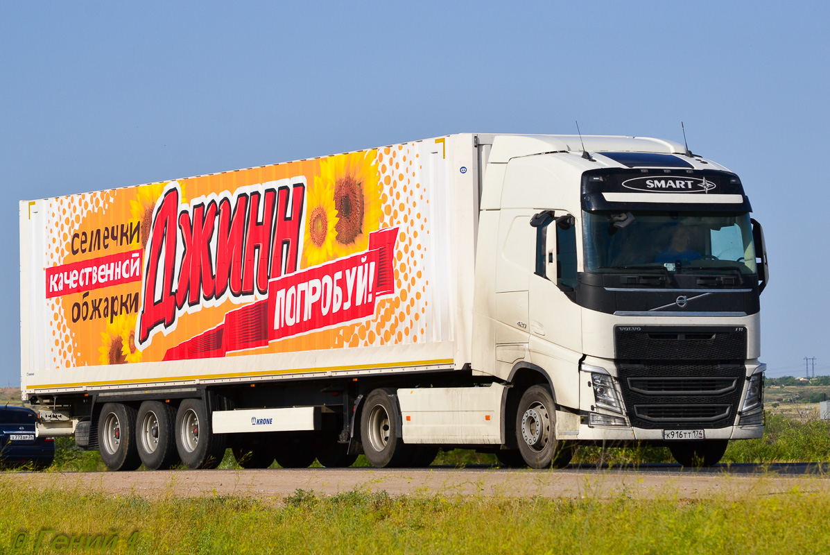 Челябинская область, № К 916 ТТ 174 — Volvo ('2012) FH.420 [X9P]