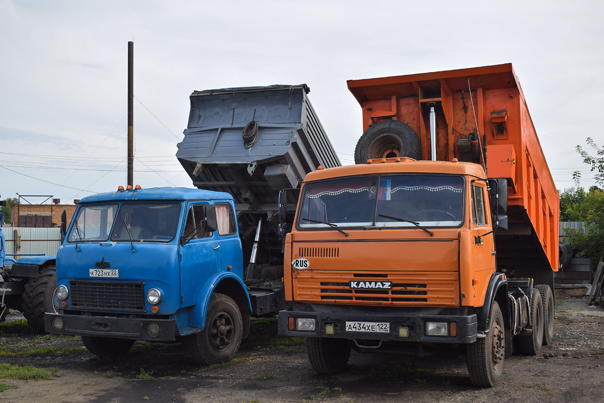 Алтайский край, № А 434 ХЕ 122 — КамАЗ-65115 (общая модель)