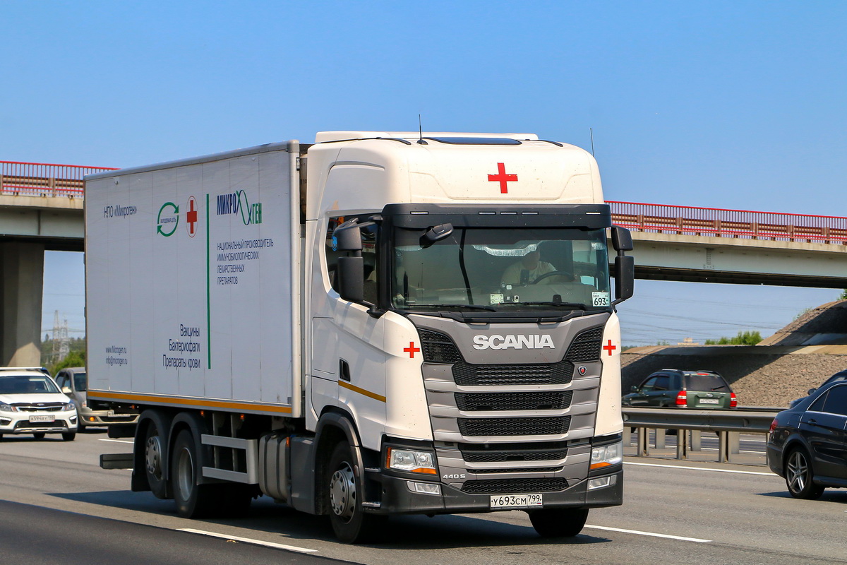 Москва, № У 693 СМ 799 — Scania ('2016) S440