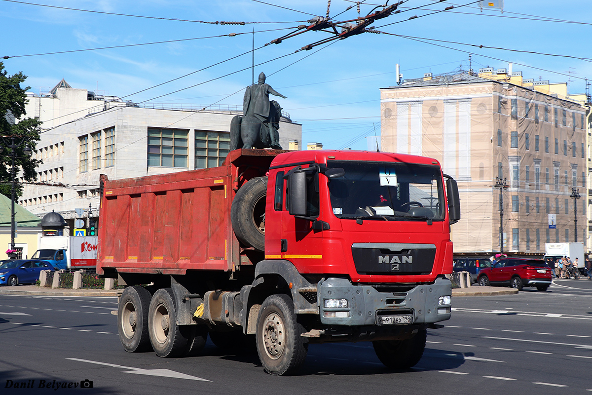 Санкт-Петербург, № М 912 ВХ 198 — MAN TGA 40.480