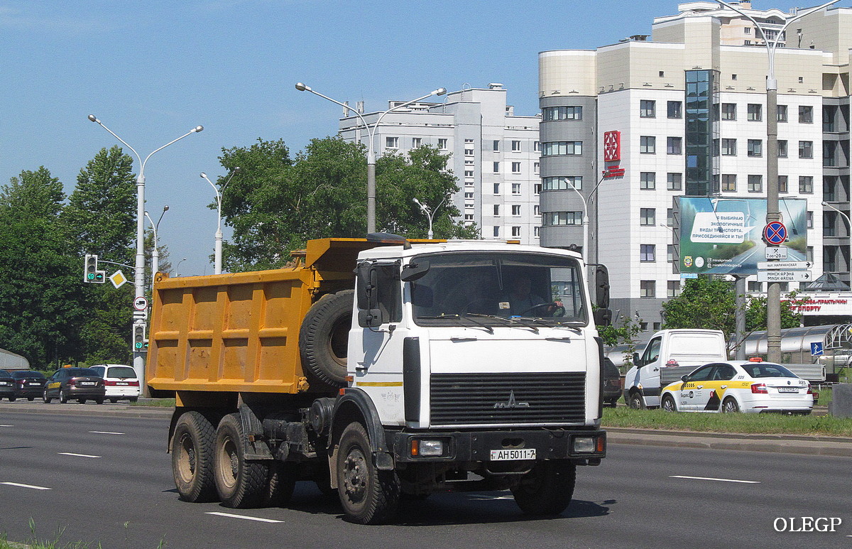 Минск, № АН 5011-7 — МАЗ-5516 (общая модель)