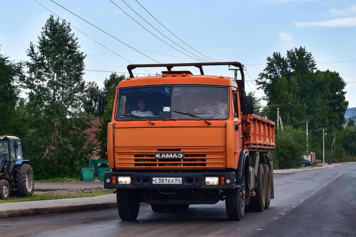 Алтай, № С 381 ЕА 04 — КамАЗ-5320