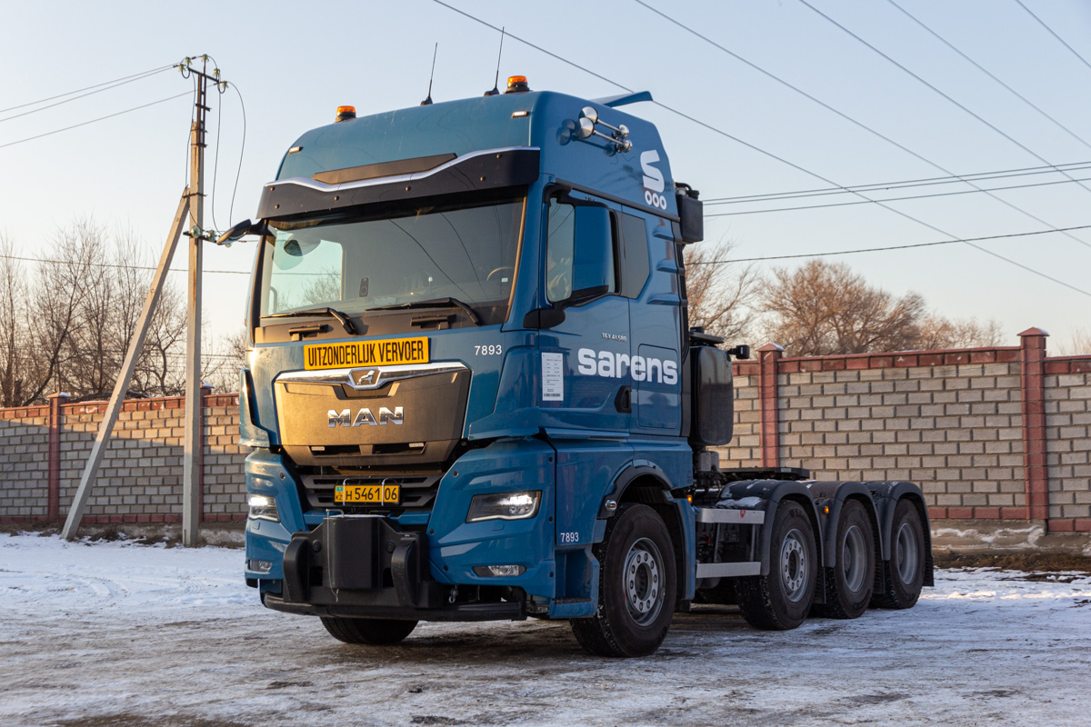 Атырауская область, № 7893 — MAN TGX ('2020) (Общая модель)