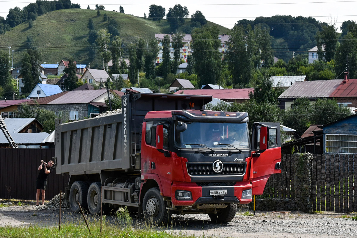 Алтай, № О 686 ЕА 04 — Shaanxi Shacman X3000 SX3258