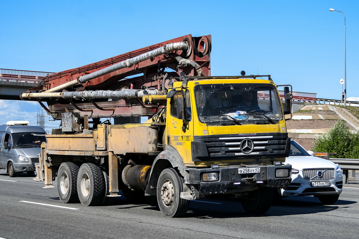 Ленинградская область, № В 258 УУ 47 — Mercedes-Benz (общая модель)