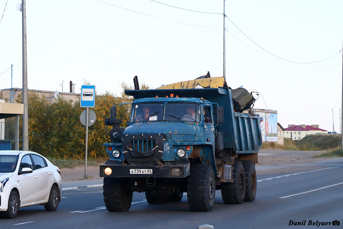 Ненецкий автономный округ, № А 739 АТ 83 — Урал-55571-40