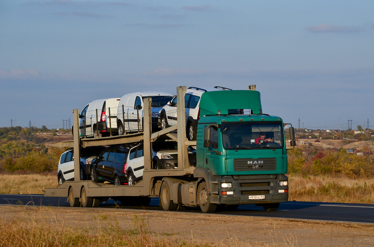 Самарская область, № Р 912 РЕ 163 — MAN TGA 18.480