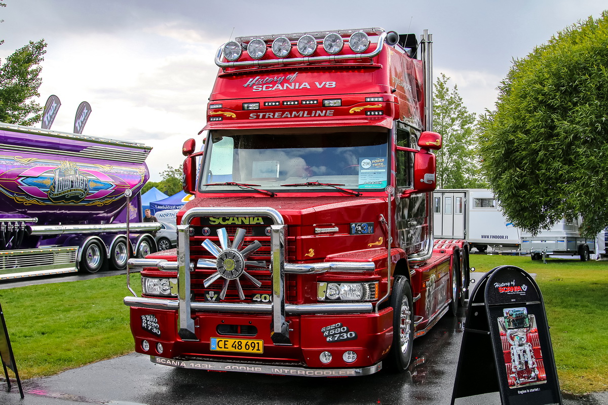 Дания, № CE 48 691 — Scania (II) T-Series 143H