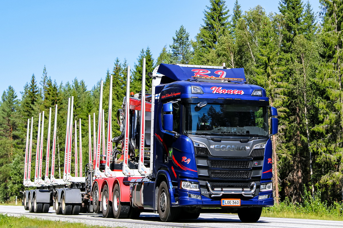 Финляндия, № LOE-360 — Scania ('2016) R730