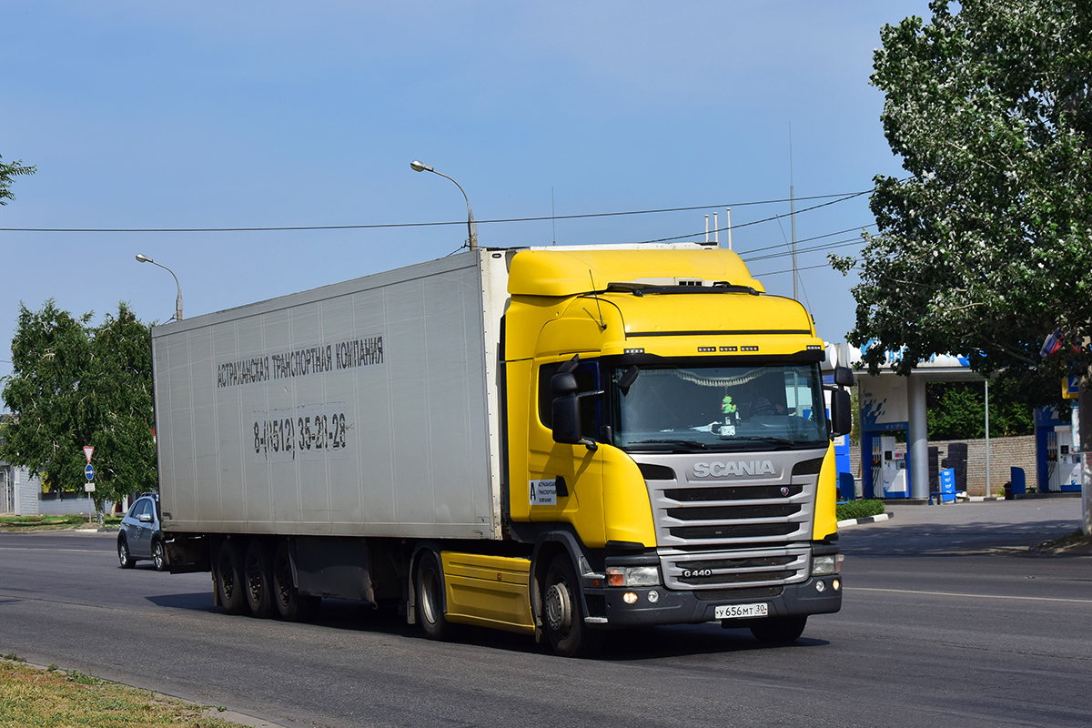 Астраханская область, № У 656 МТ 30 — Scania ('2009) G440