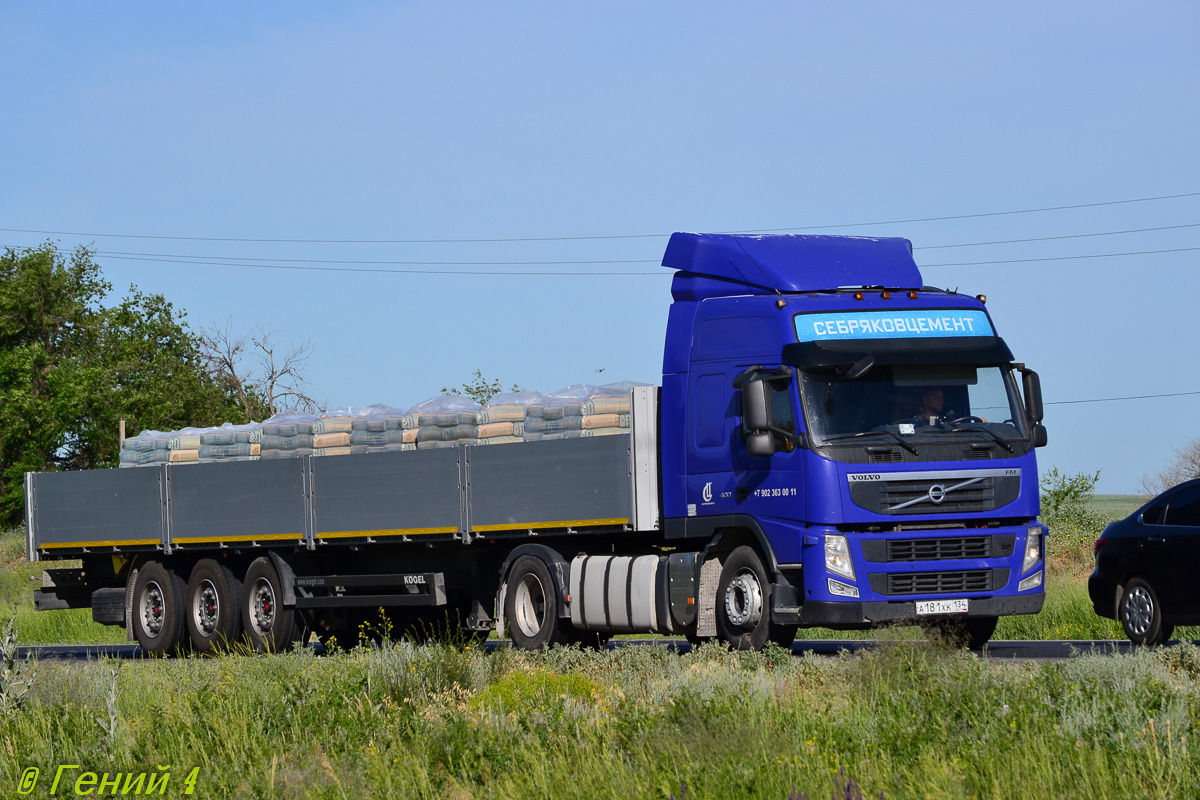 Волгоградская область, № А 181 ХК 134 — Volvo ('2010) FM.400