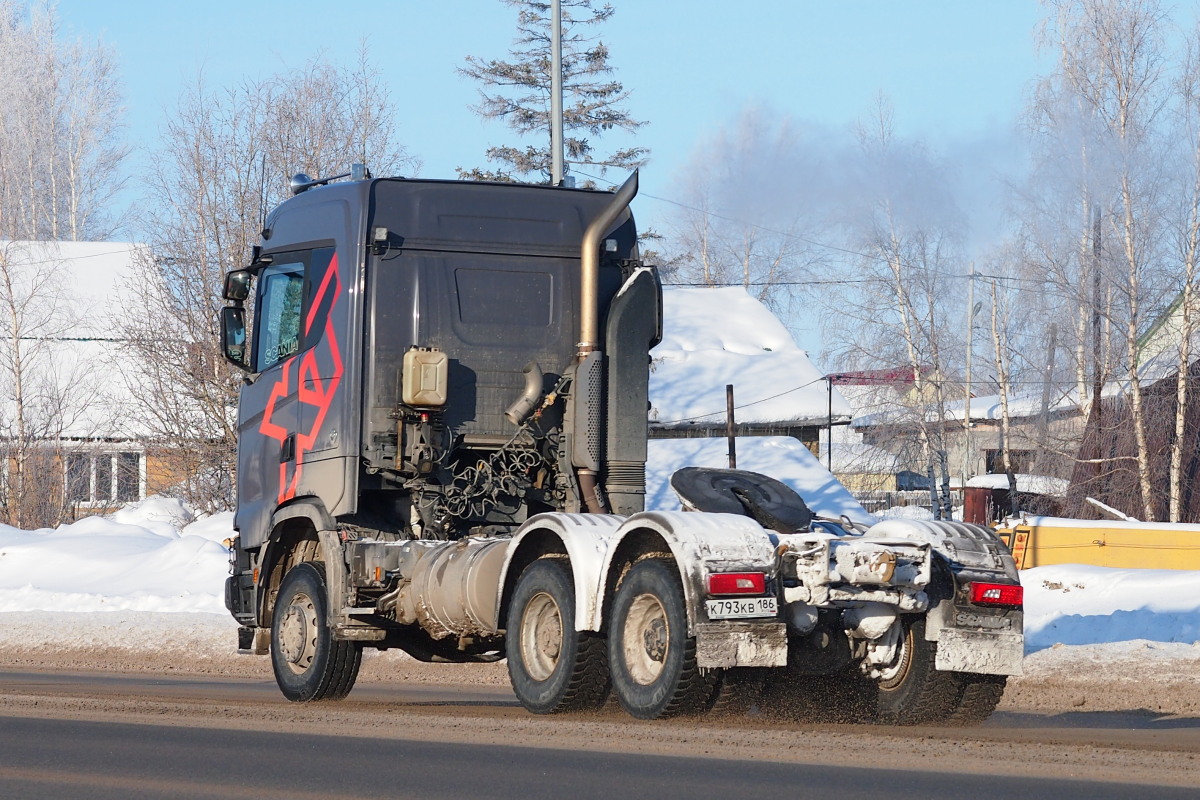 Ханты-Мансийский автоном.округ, № К 793 КВ 186 — Scania ('2016) S620