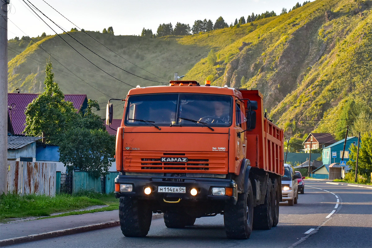 Алтай, № М 114 ЕА 04 — КамАЗ-43118-10 [43118K]