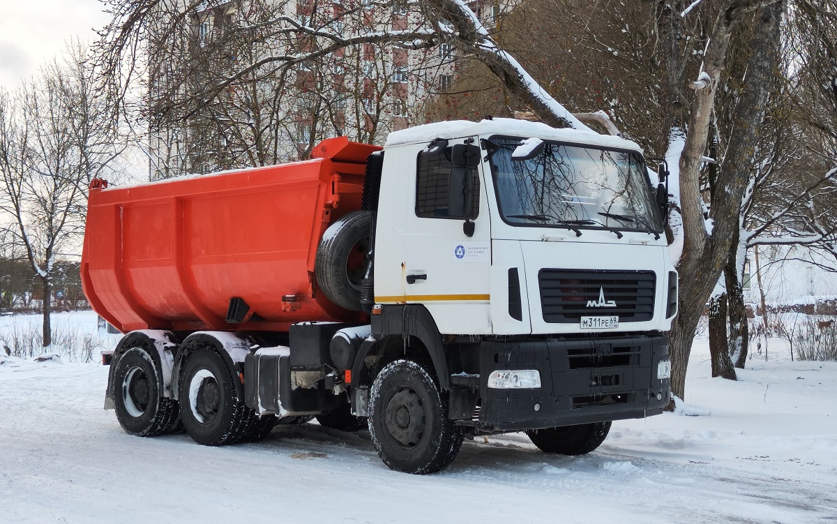 Тверская область, № М 311 РЕ 69 — МАЗ-6501W6