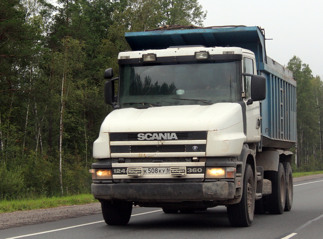 Псковская область, № К 508 КУ 60 — Scania ('1996) T-Series 124C