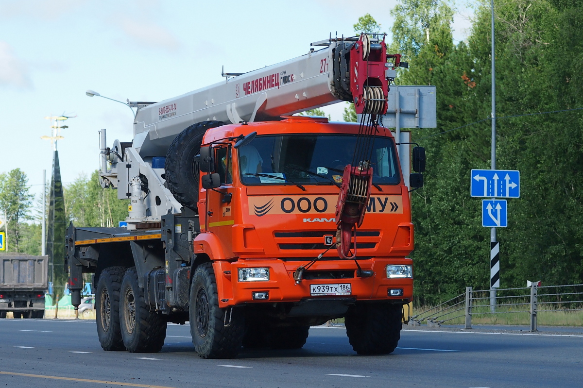 Ханты-Мансийский автоном.округ, № К 939 ТХ 186 — КамАЗ-43118-50