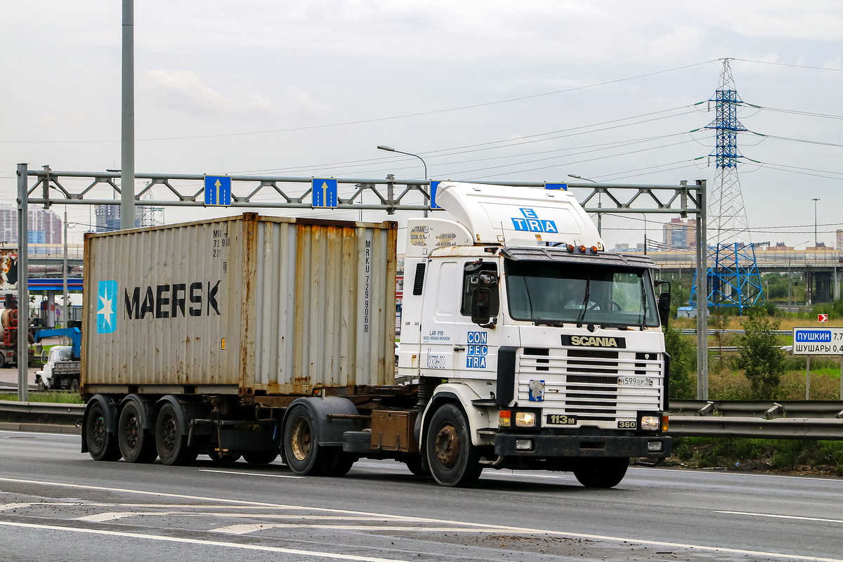 Санкт-Петербург, № Н 599 ВР 98 — Scania (II) R113M