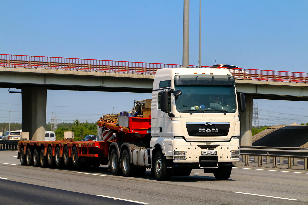 Санкт-Петербург, № О 913 УР 198 — MAN TGX ('2007) 33.540