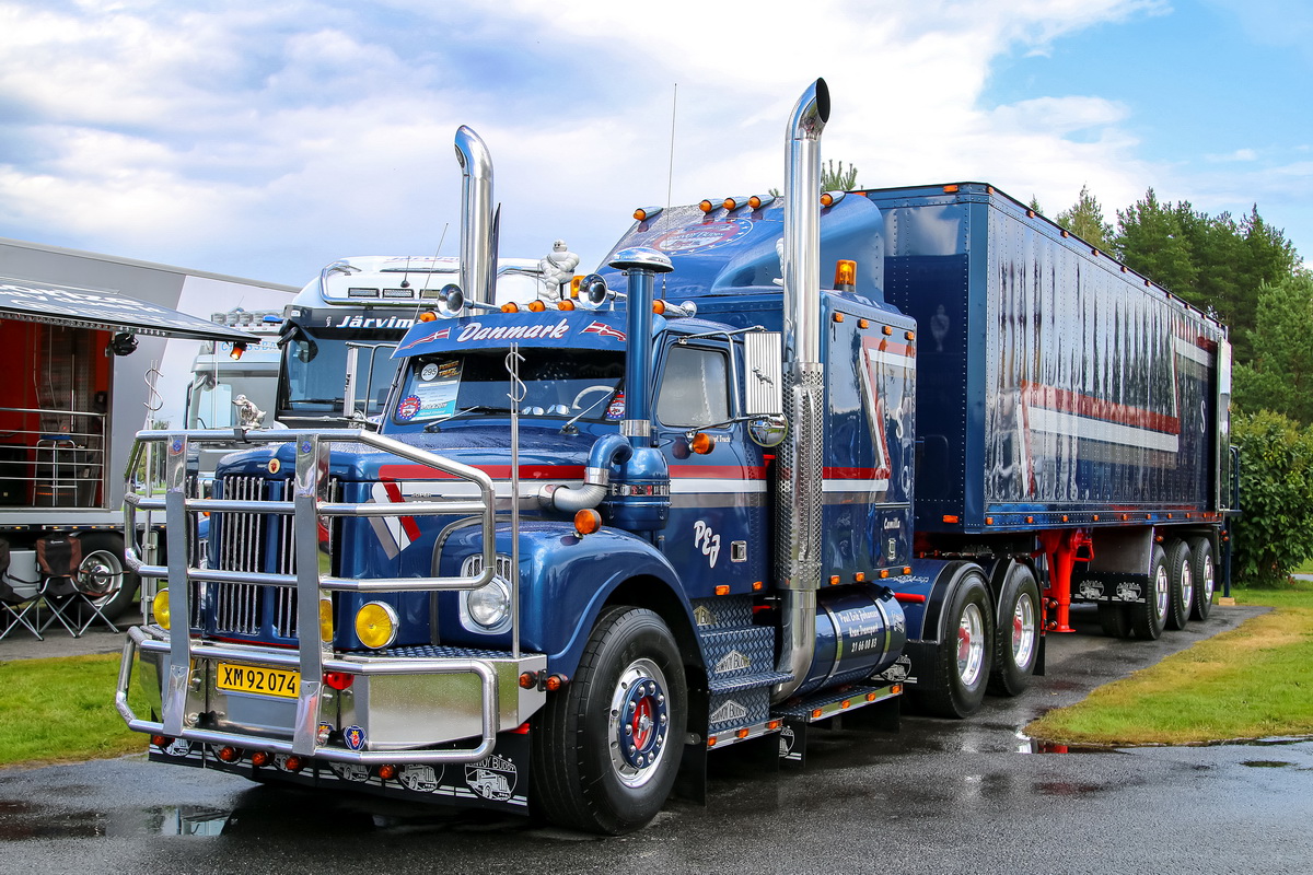 Дания, № XM 92 074 — Scania-Vabis (общая модель); Финляндия — Power Truck Show 2019