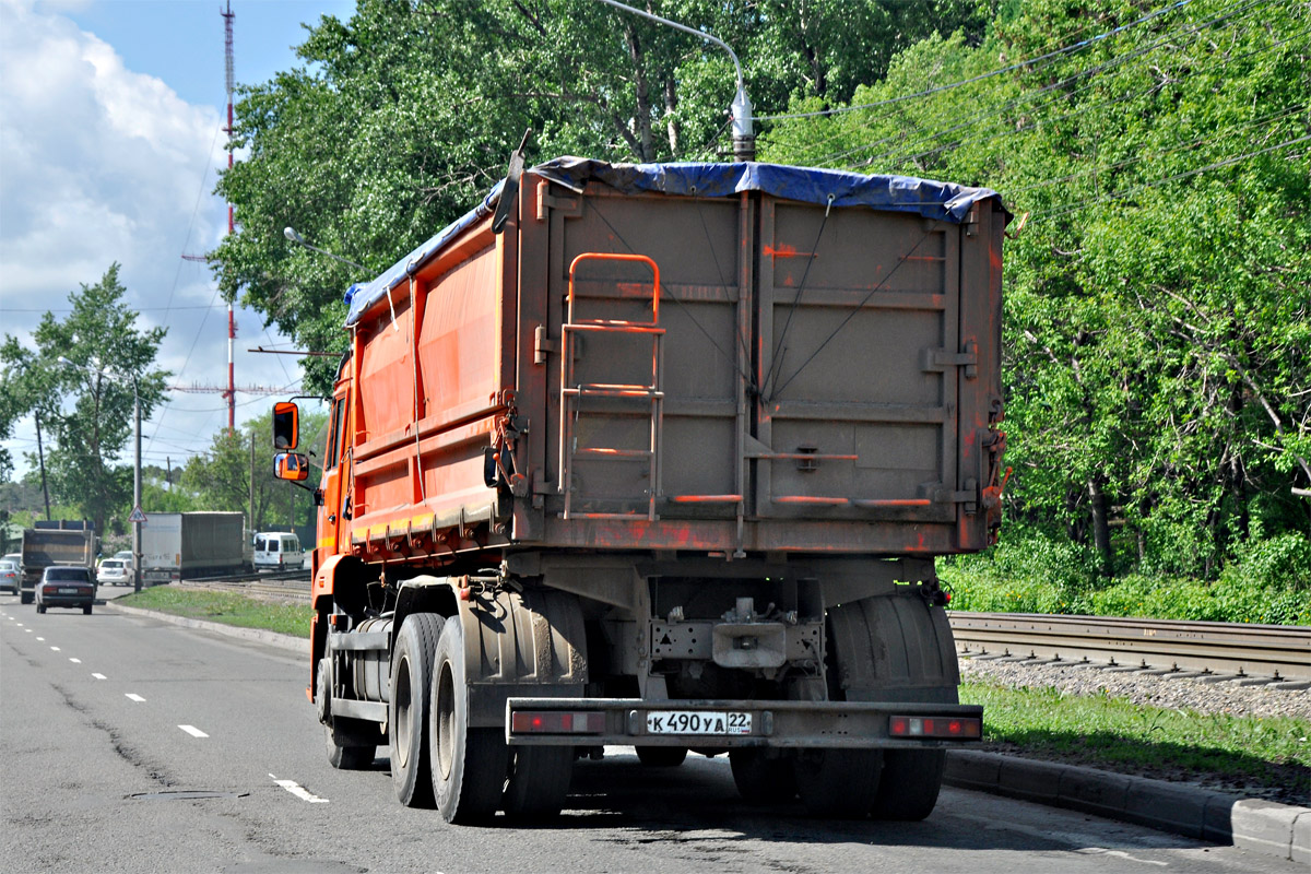 Алтайский край, № К 490 УА 22 — КамАЗ-65115-A4