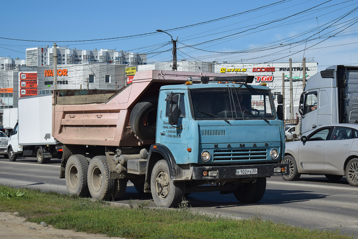 Алтайский край, № У 102 РХ 22 — КамАЗ-5511