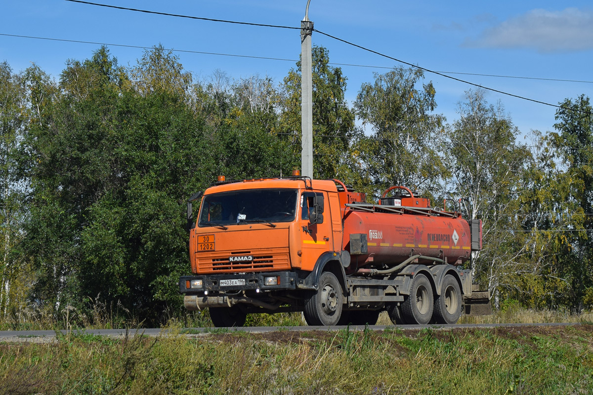 Алтайский край, № М 403 ЕА 196 — КамАЗ-65115-62