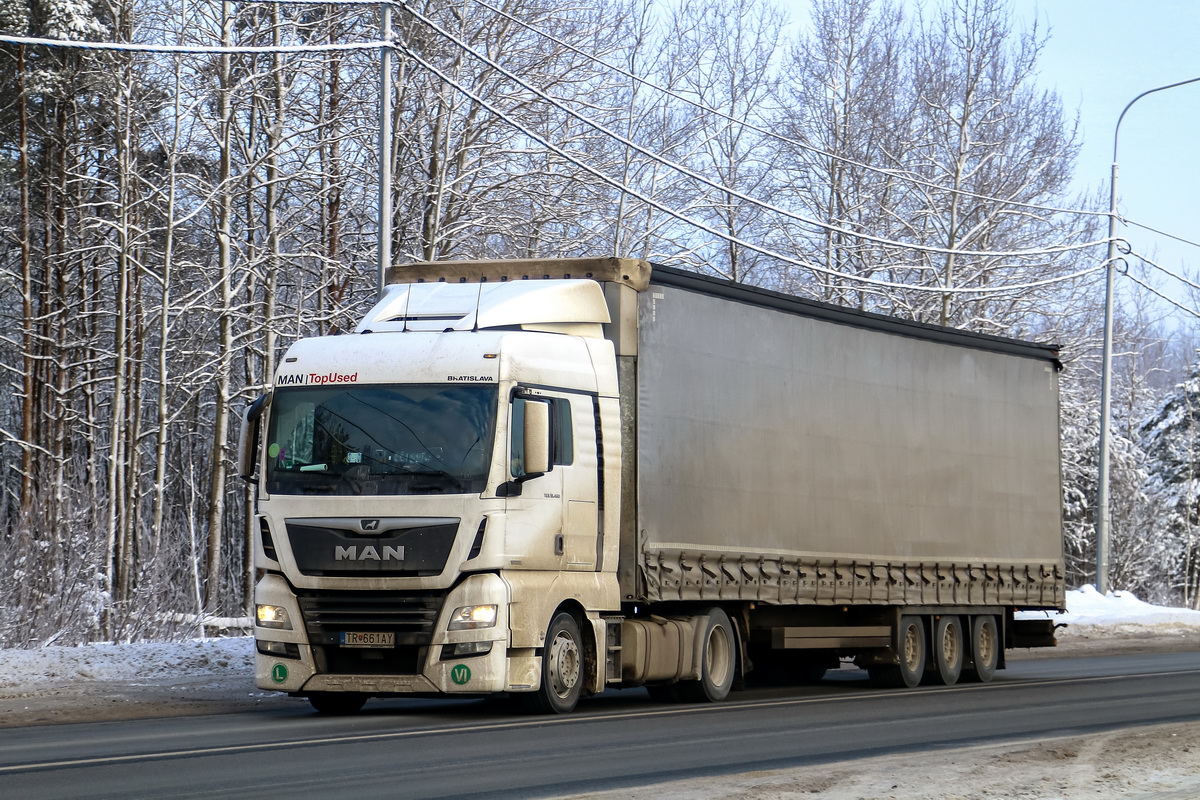 Словакия, № TR-661AY — MAN TGX ('2016) 18.460