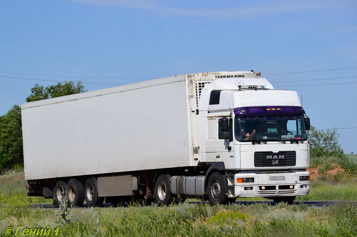 Волгоградская область, № С 034 ОХ 34 — MAN F2000 19.464