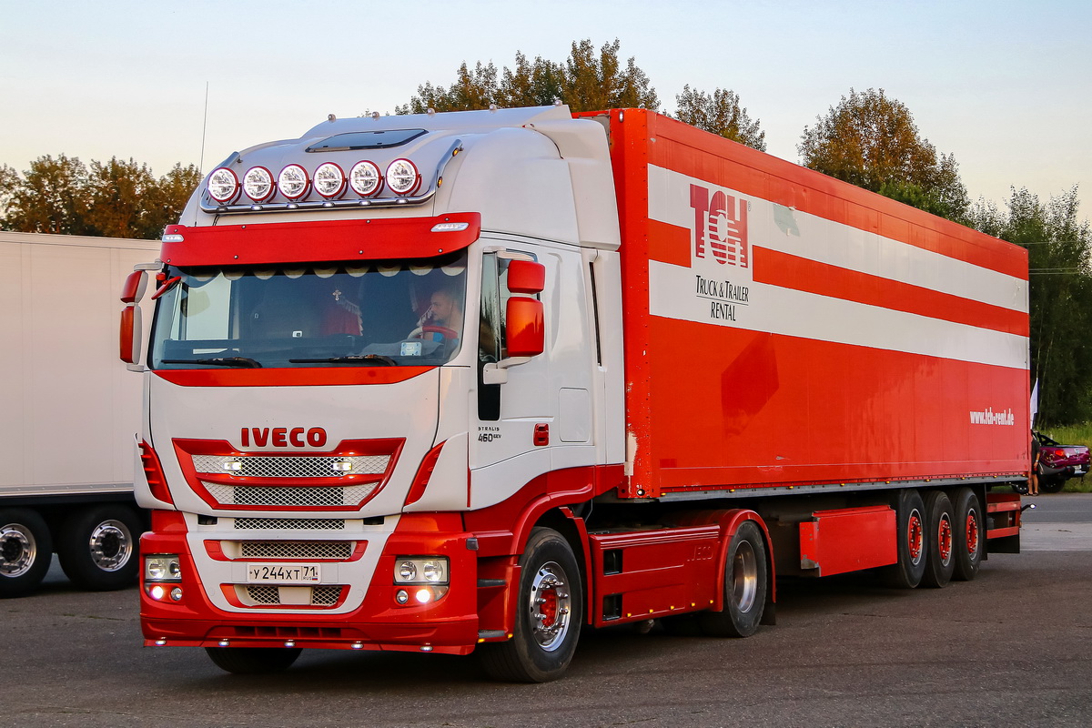 Тульская область, № У 244 ХТ 71 — IVECO Stralis ('2012) 460; Московская область — Фестиваль TruckDay 2024 — июнь