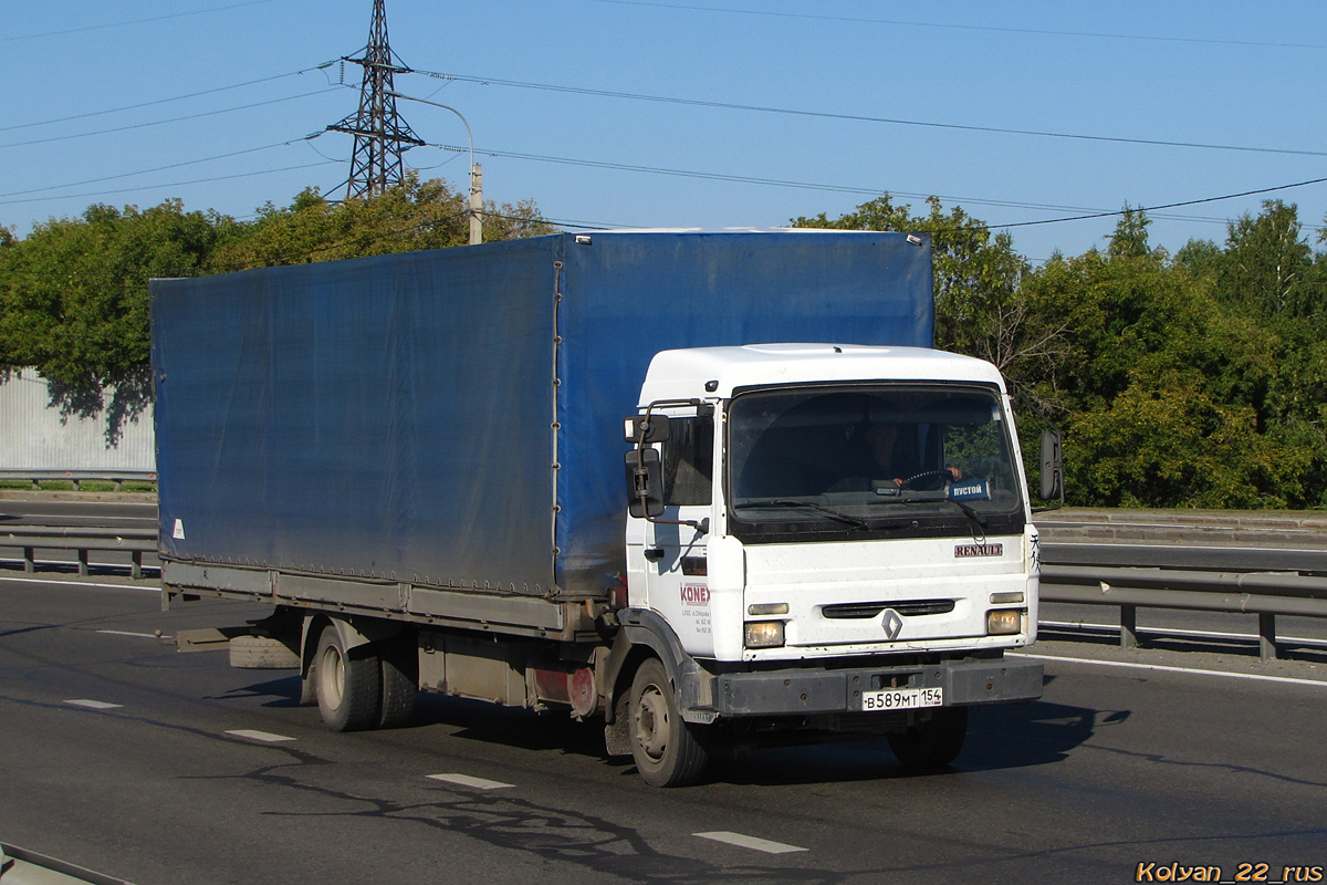 Новосибирская область, № В 589 МТ 154 — Renault Midliner