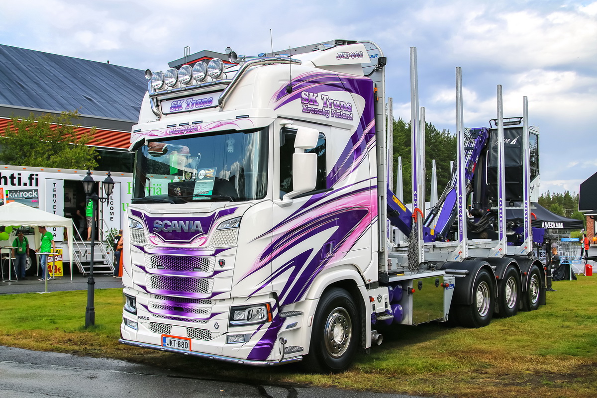 Финляндия, № JKT-880 — Scania ('2016) R650