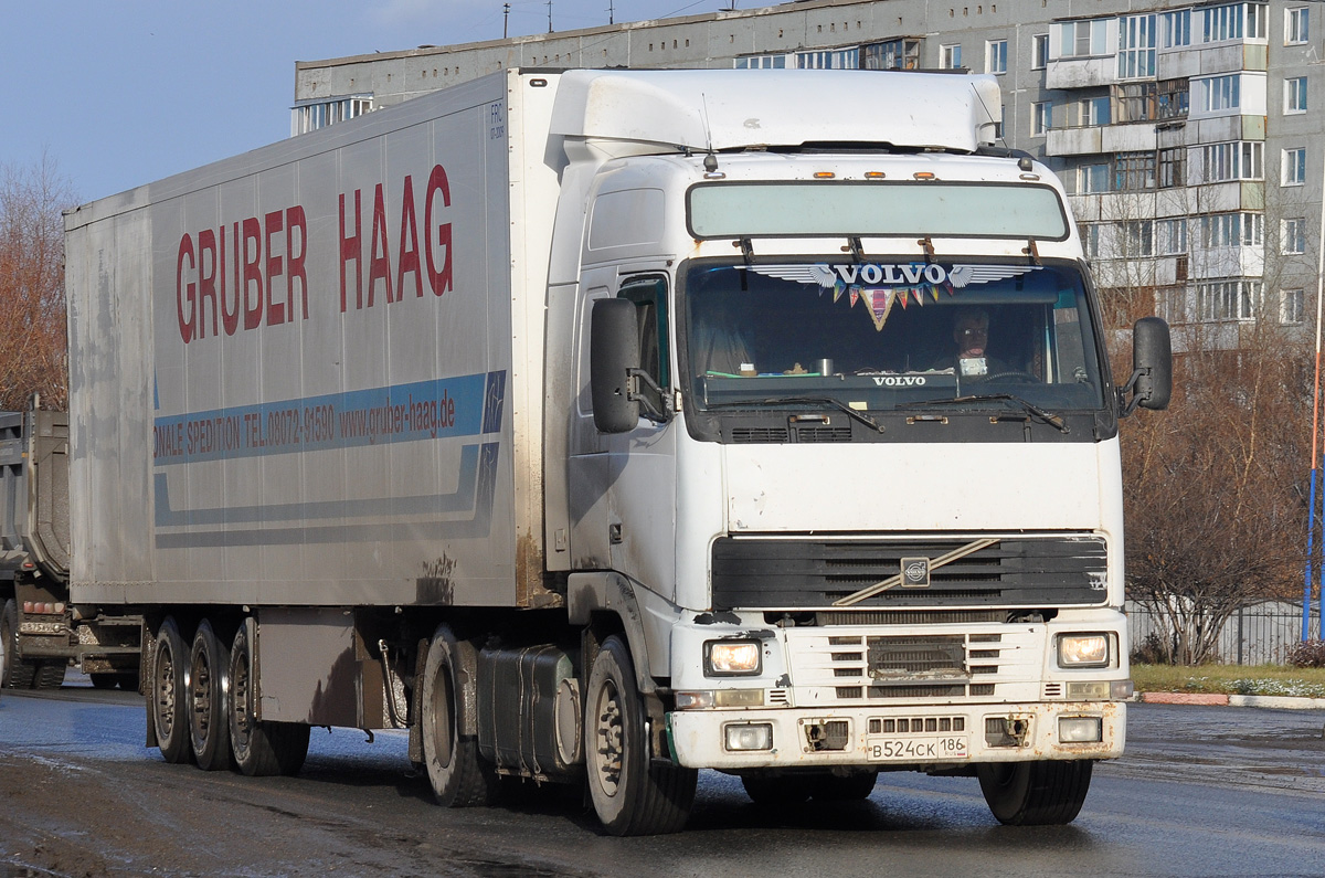 Ханты-Мансийский автоном.округ, № В 524 СК 186 — Volvo ('1993) FH12.380